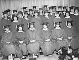 Monticello graduatinng class, 1958.